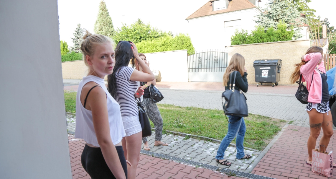 Wild pool orgy poster