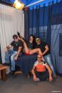 Groupbanged whore with a pussy tattoo scene photo 2