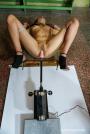 Babe takes machine fucked while vibed scene photo 7
