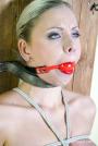Helpless Julia ballgagged scene photo 7