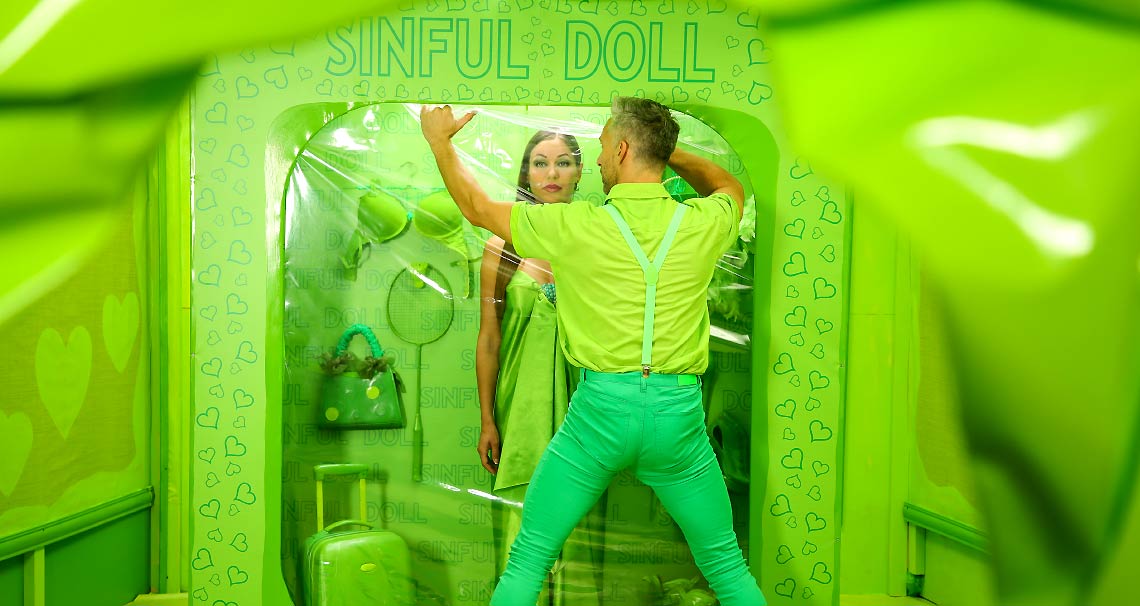 Colors of Sin - Green poster