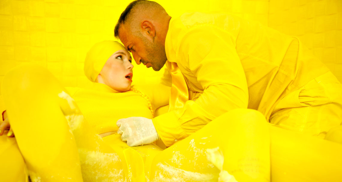 Colors of Sin - Yellow poster