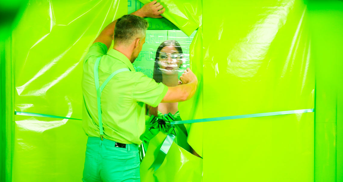 Colors of Sin - Green poster