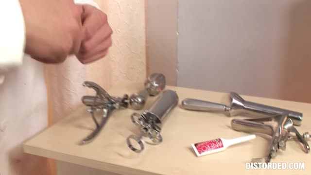 Fetish porn video: Dr Anal play