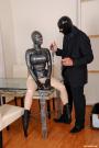 Lady in a footlocker scene photo 10
