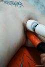 Gagged busty girl plays submissive scene photo 5