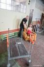Uncomfortable and hogtied scene photo 9