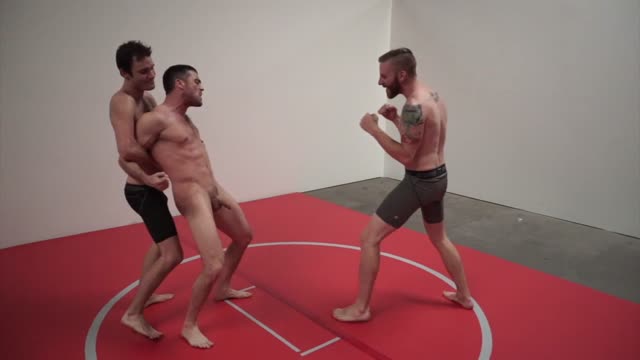 Fetish porn video - Jocks fightclub