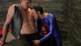 Superman VS Alpha Stud scene photo 5