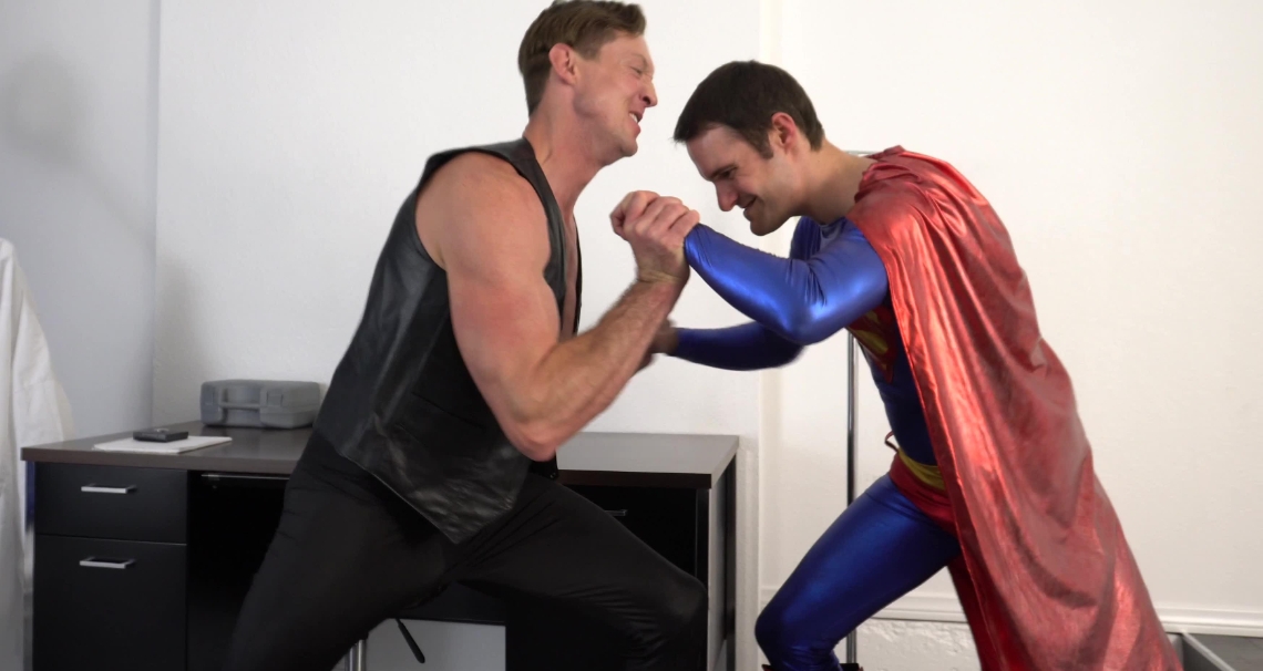 Superman VS Alpha Stud