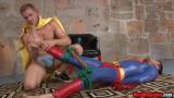 Evil Alex Adams VS Superman scene photo 3
