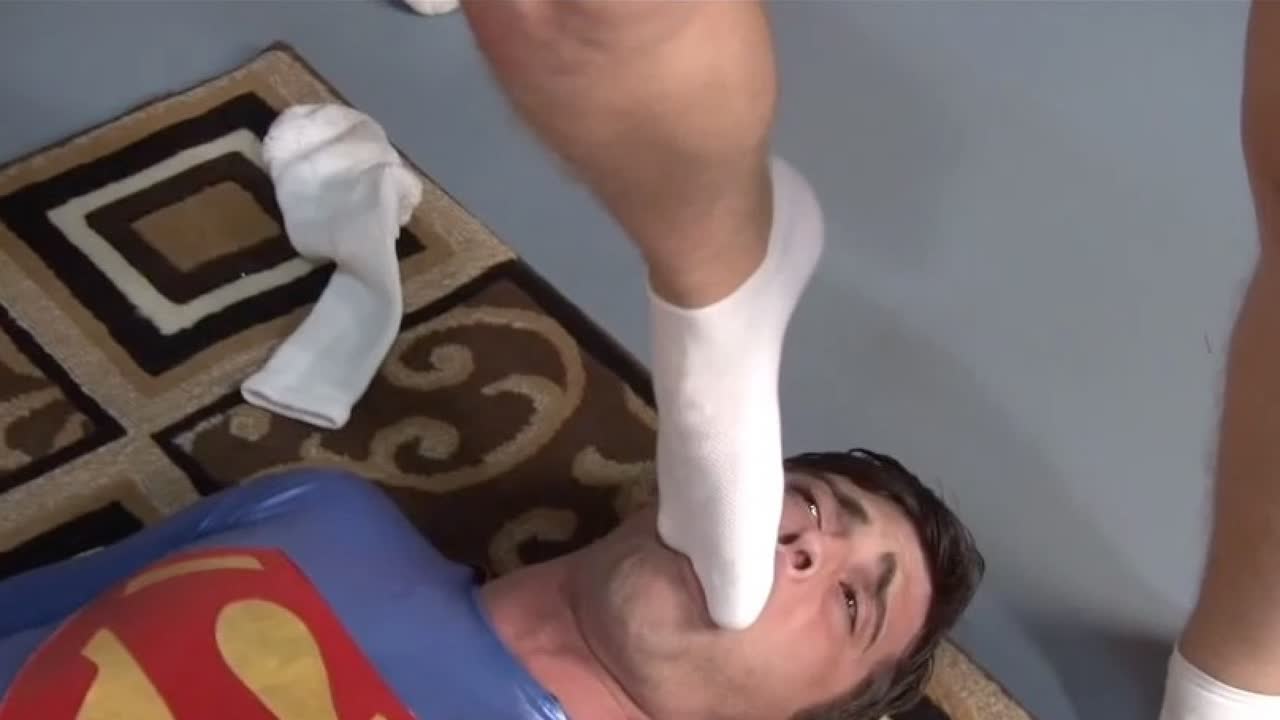 Fetish porn video - Evil Alex Adams VS Superman
