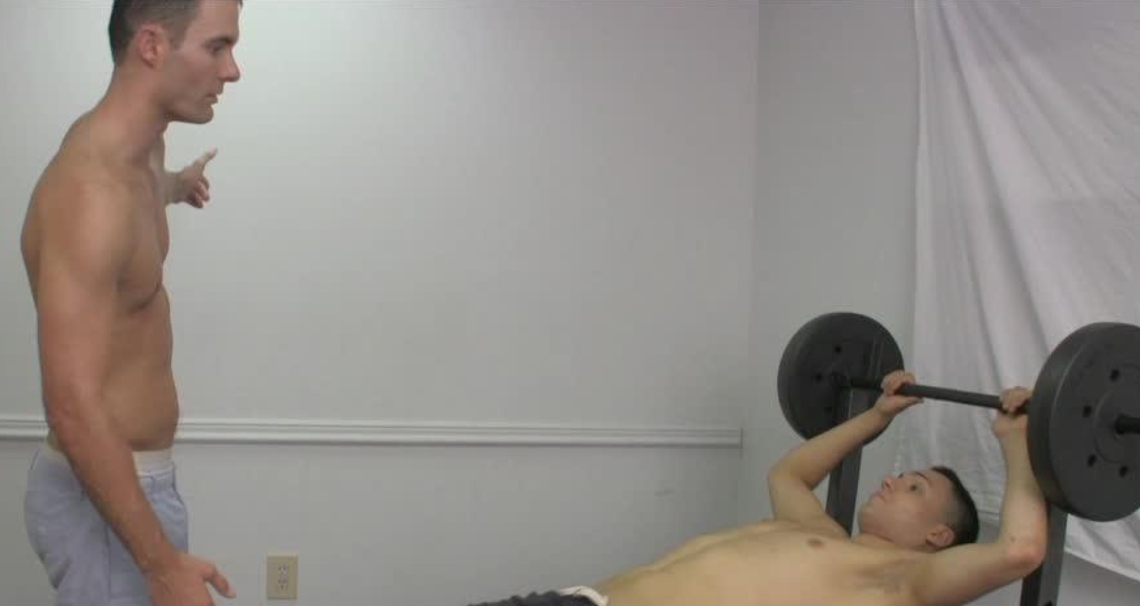 Ballbusting in the Frat House