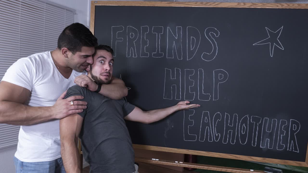 Fetish porn video - Friends Helping Each Other