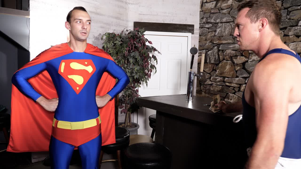 Fetish porn video - Superman versus the Sex Wrangler Part 1