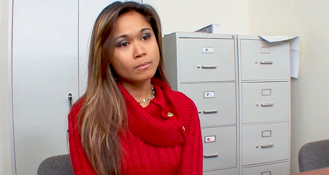 Asian lady wants a green card