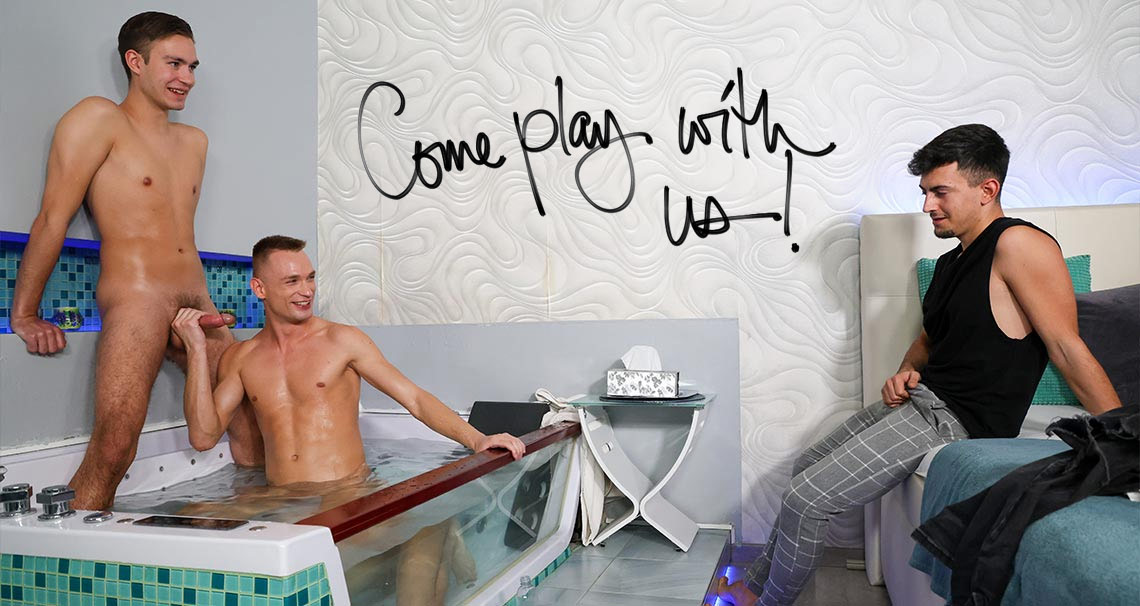 Spanish Boy vs Czech Couple and Creampies