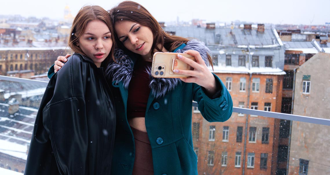 Sirena and Lana from selfie to pussy poster