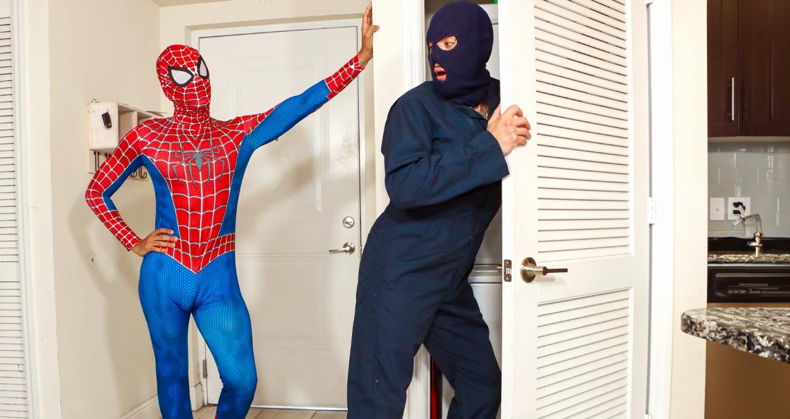 Spiderman Burgler 