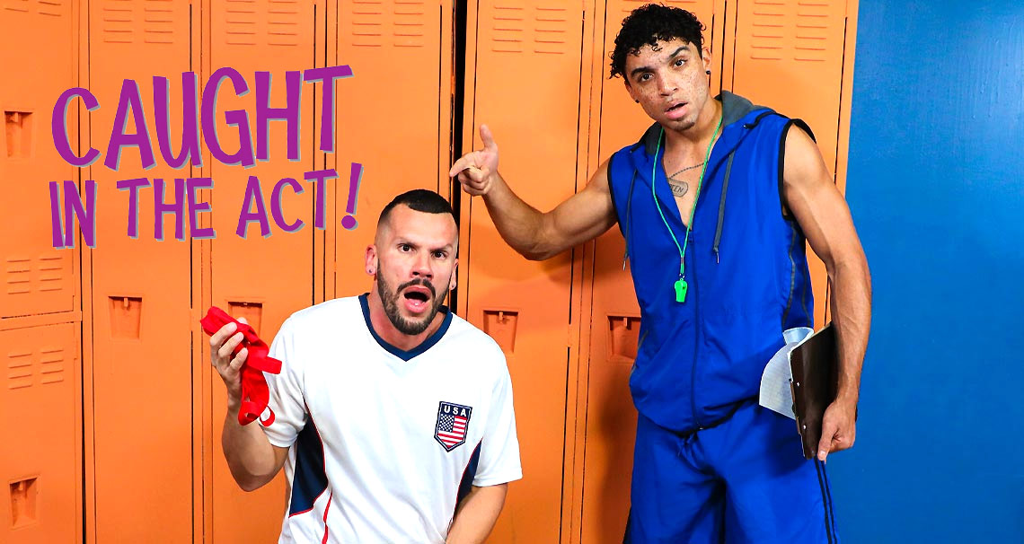 Sniffing in the locker room