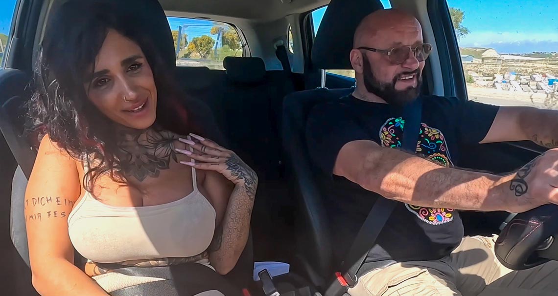 Anal in the car