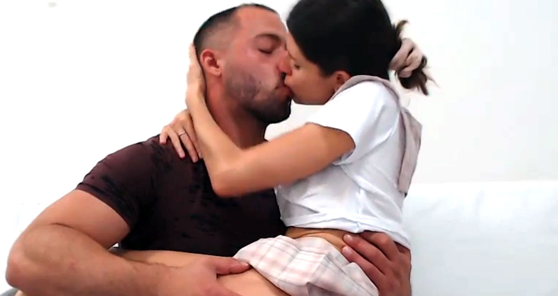 Kiss me harder poster