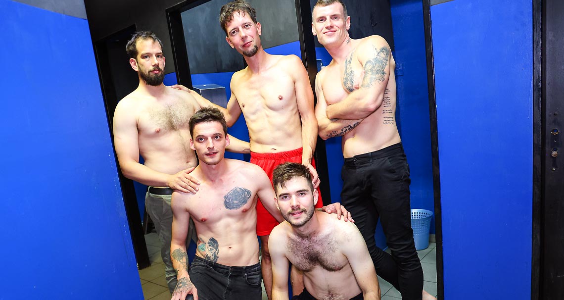 Bareback cruising orgy - Part 3