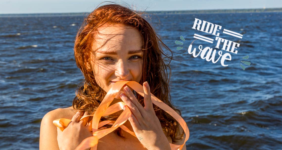 Olivia Trunk learns the ropes at sea 