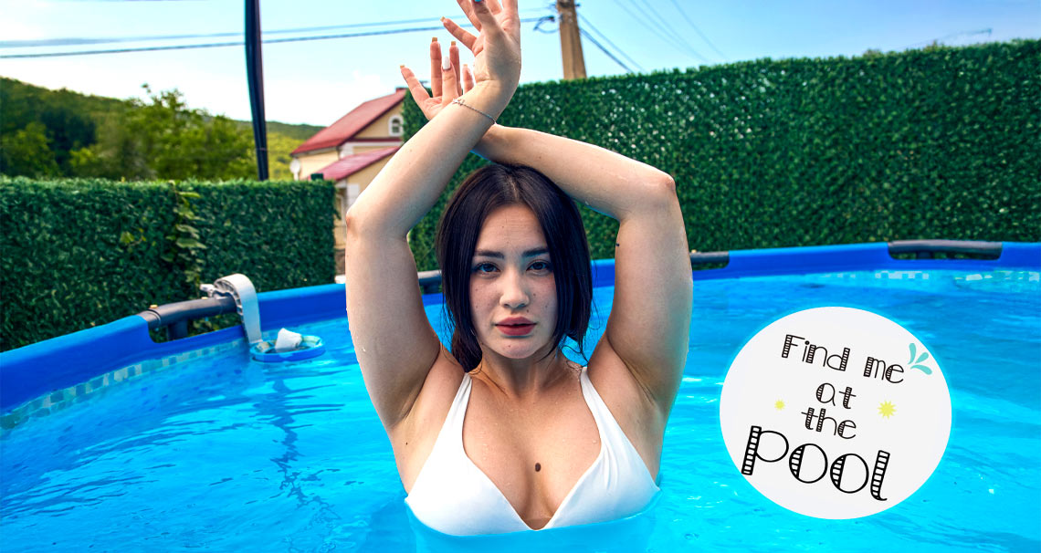 Find me at the pool with Amelia Ost