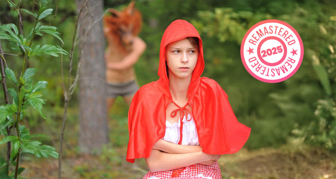 Little Red Riding Hood gets a surprise