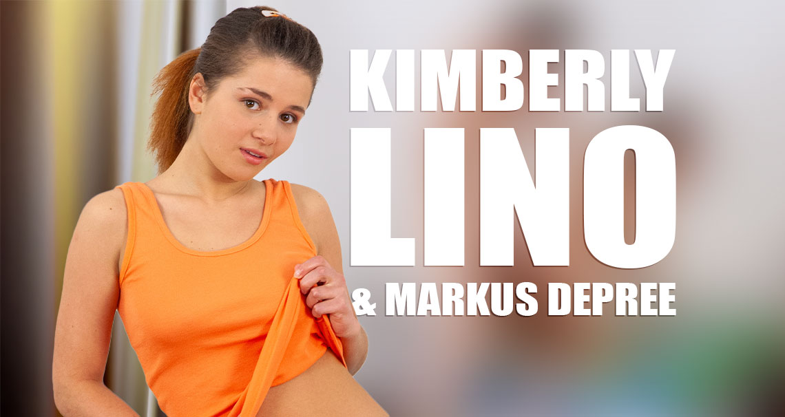 Kimberly Lino's first blowjob to anal
