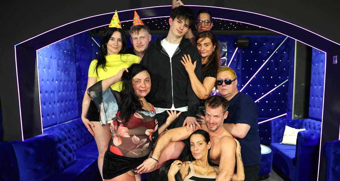 18th birthday turns into bi-orgy - Part 2