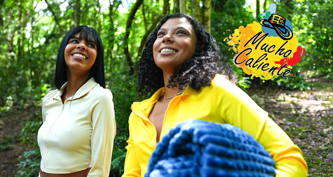 Latinas and waterfalls 