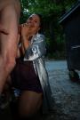 Jerking a stranger in public scene photo 6