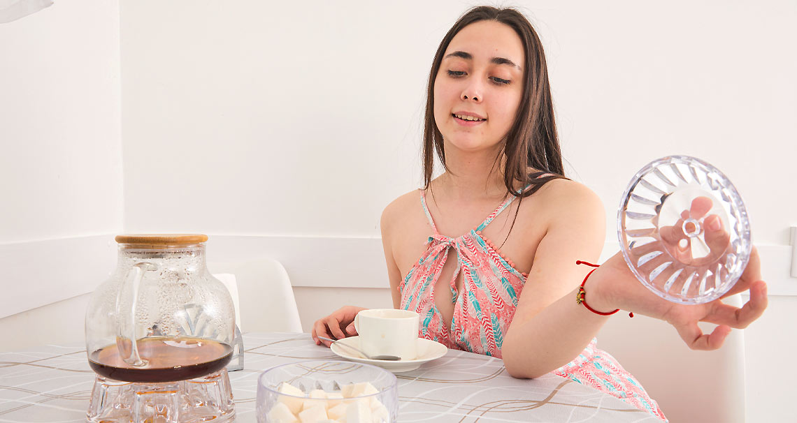 Tea makes me horny