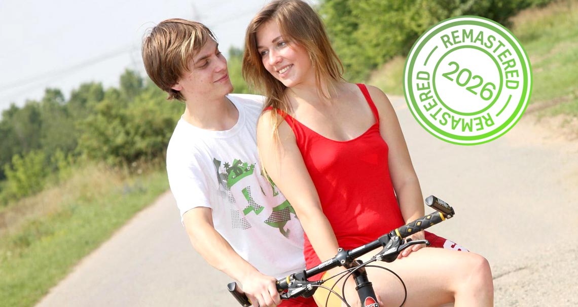 Bike riding babe Bella banged hard