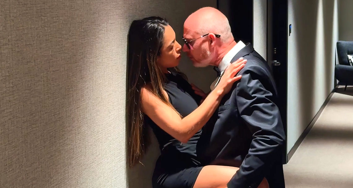 Businessman's Date - Real Couple Passion