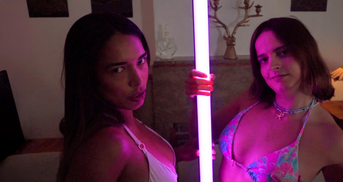 First Collab - Neon Tgirl Passion