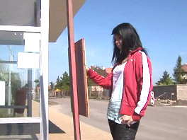 Nikki Is Picked Up at the Bus Stop