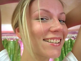 Cindy Spoils Her Smooth Pussy