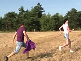 Barbara Banged in a Big Field
