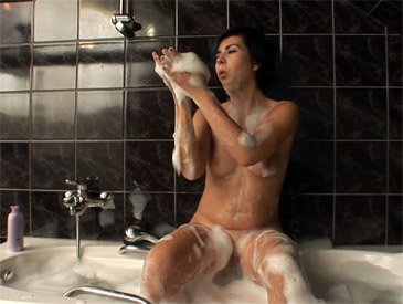 Nikita Rubs Her Wet Pussy