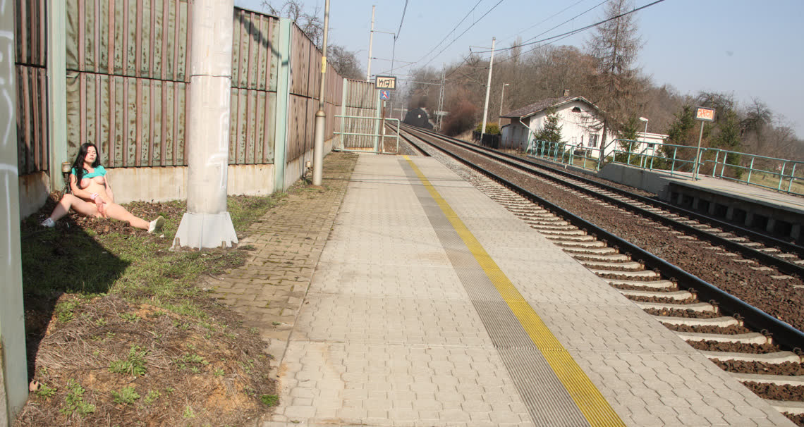 Masturbating at the Train Station