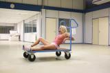 Bound and ballgagged babe fish-trapped scene photo 6