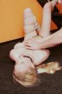 Blondy tied tit-grabbed and ballgagged scene photo 8