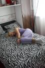 Dutch girl struggling on her own bed scene photo 6