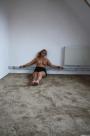 DeeDee chair-tied ballgagged tit-grabbed scene photo 9