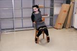Lilly chair-tied ballgagged scene photo 8