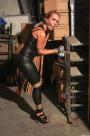 Dutch Girl Bound Cleavegagged Hands Taped scene photo 5