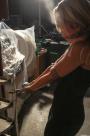 Dutch Girl Bound Cleavegagged Hands Taped scene photo 8